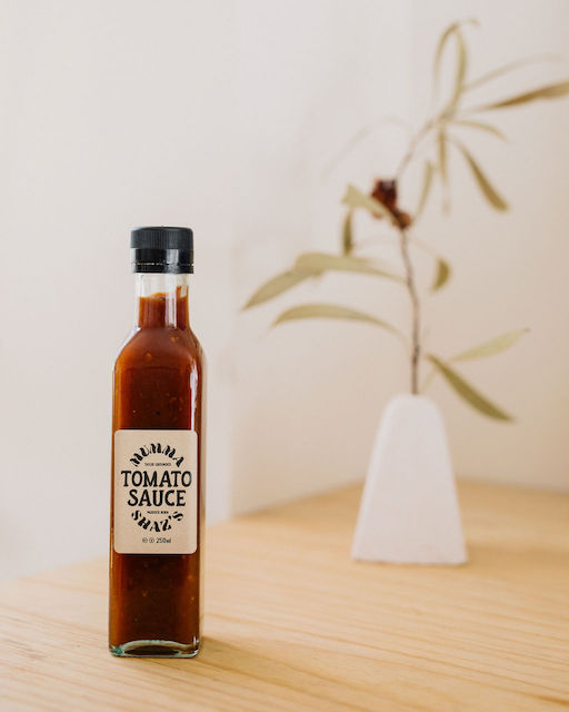 Tomato Sauce banner image on mobile